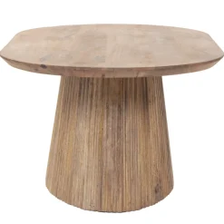 Salontafel Salvador Naturel Ovaal 90cm - Giga Meubel