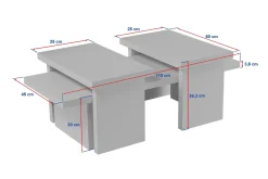 Salontafel Sanctuary Wit