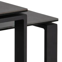 Salontafel Set van 2 Glentruan Zwart Keramiek - Giga Living
