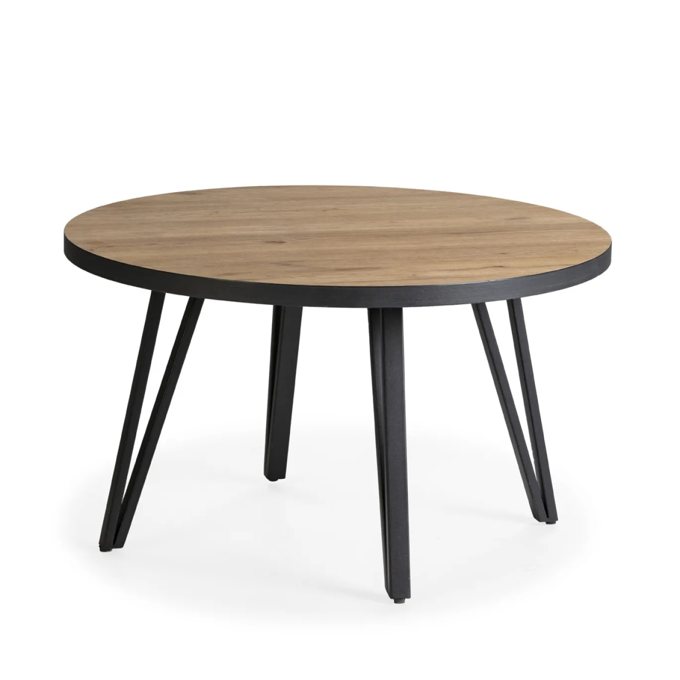 Salontafel Sindi Rond Me 80cm Naturel/bocamina - Giga Meubel