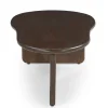 Salontafel Sira Organisch Donkerbruin 130cm - Giga Meubel