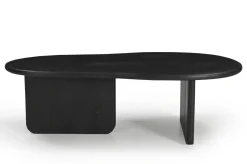 Salontafel Sira Organisch Zwart 130cm - Giga Meubel