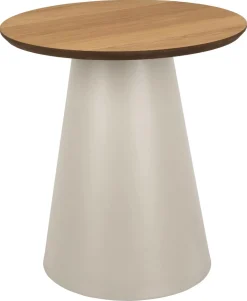 Salontafel Skagen Naturel/Grijs Ø45cm - Giga Living