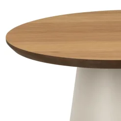 Salontafel Skagen Naturel/Grijs Ø45cm - Giga Living