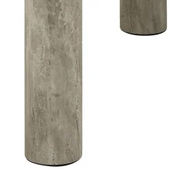 Salontafel Sorell Marmer Grijs 60cm - Giga Living