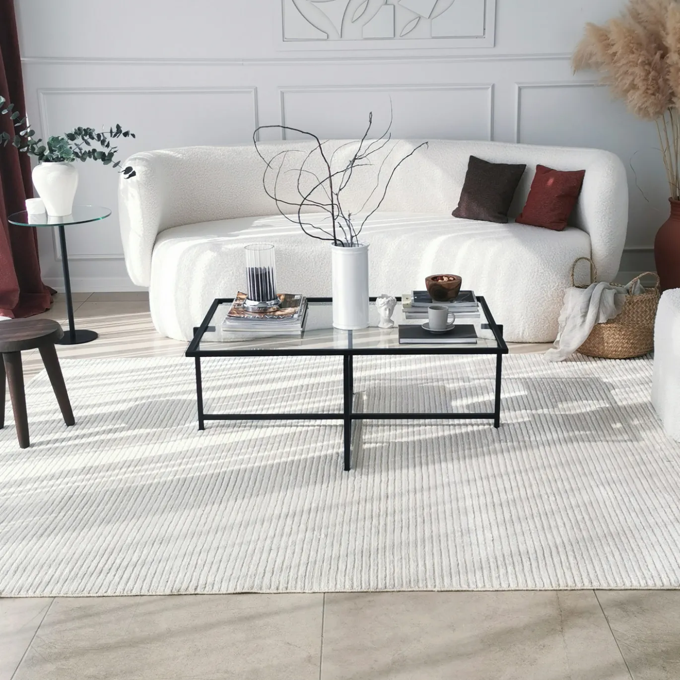 Salontafel Sun Zwart 94cm