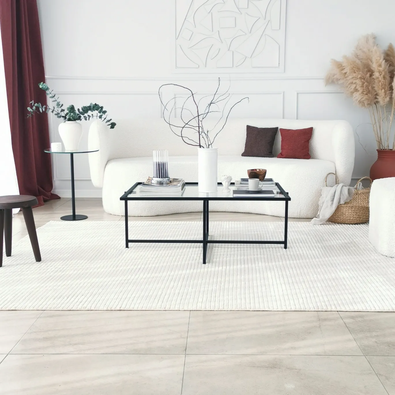 Salontafel Sun Zwart 94cm
