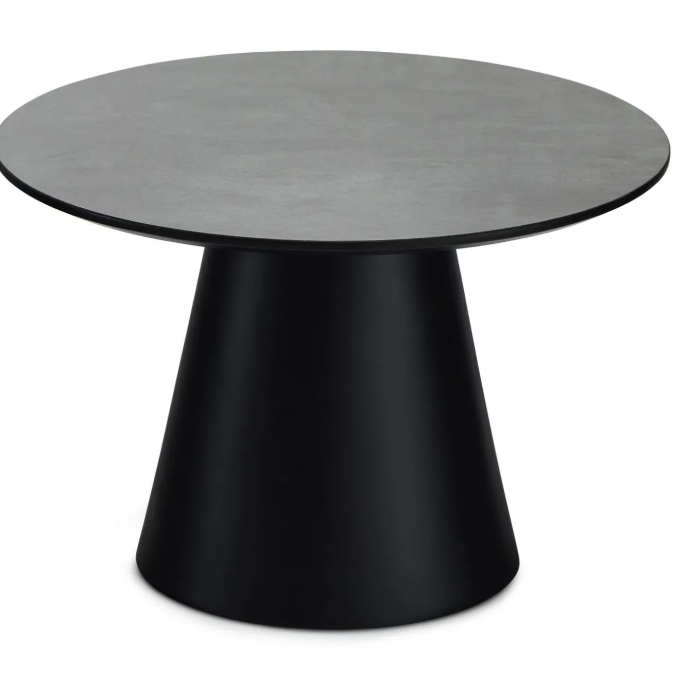 Salontafel Tango ø60x40cm Donkergrijs Marmer - Giga Meubel