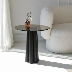 Salontafel Thales Brons/Zwart Ø50cm