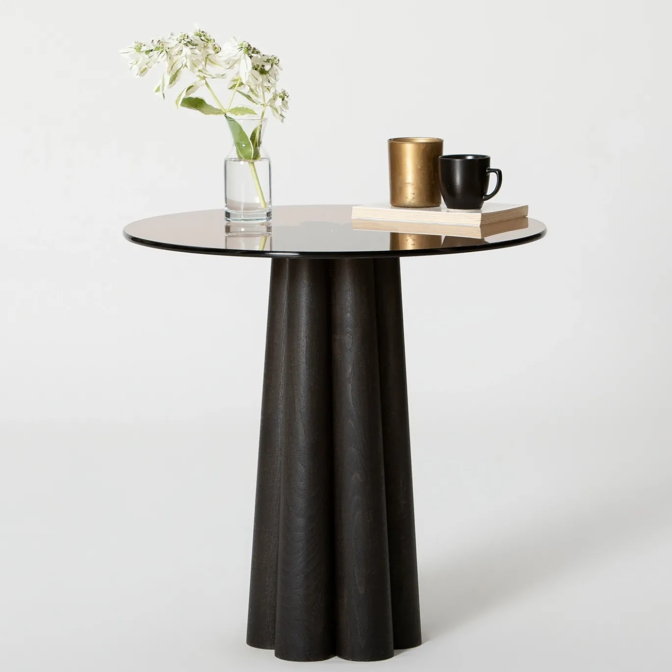 Salontafel Thales Brons/Zwart Ø50cm