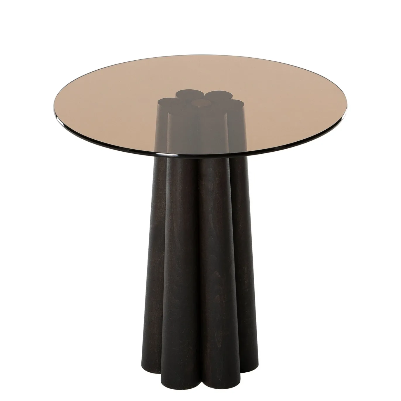 Salontafel Thales Brons/Zwart Ø50cm