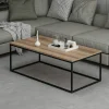 Salontafel Tiger Walnoot 120cm