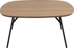 Salontafel Torrice Naturel 90cm Eiken - Giga Living