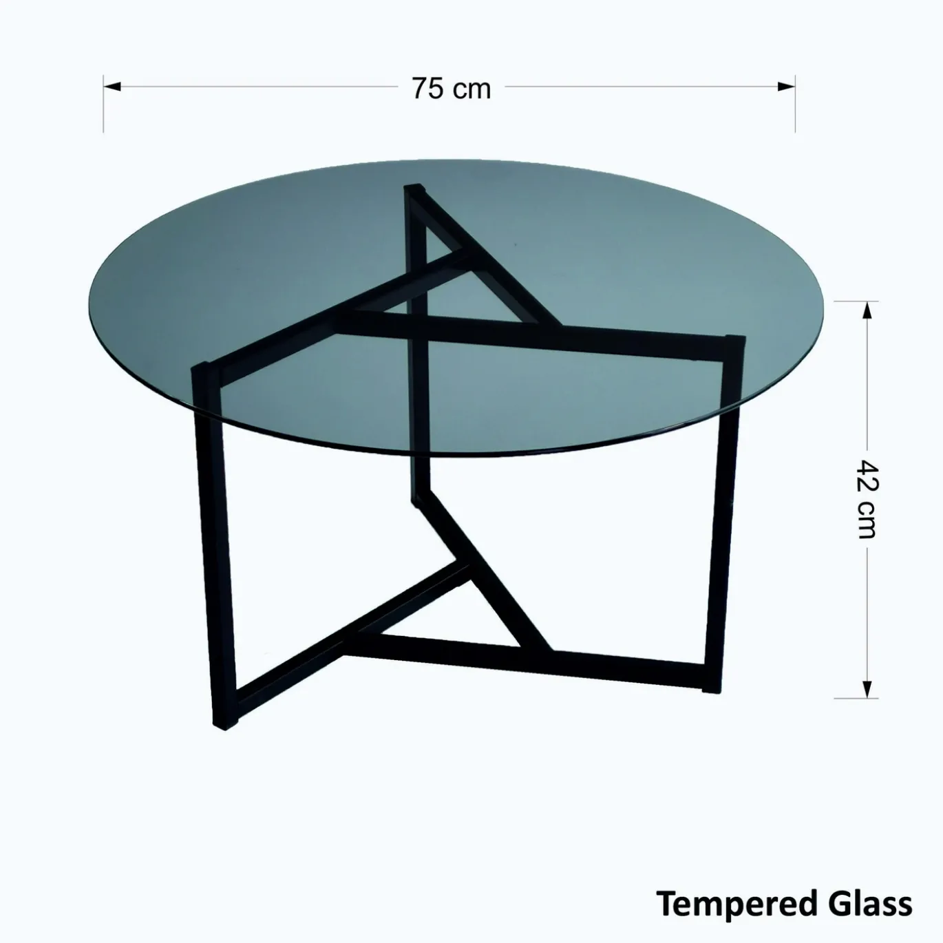 Salontafel Trio Zwart