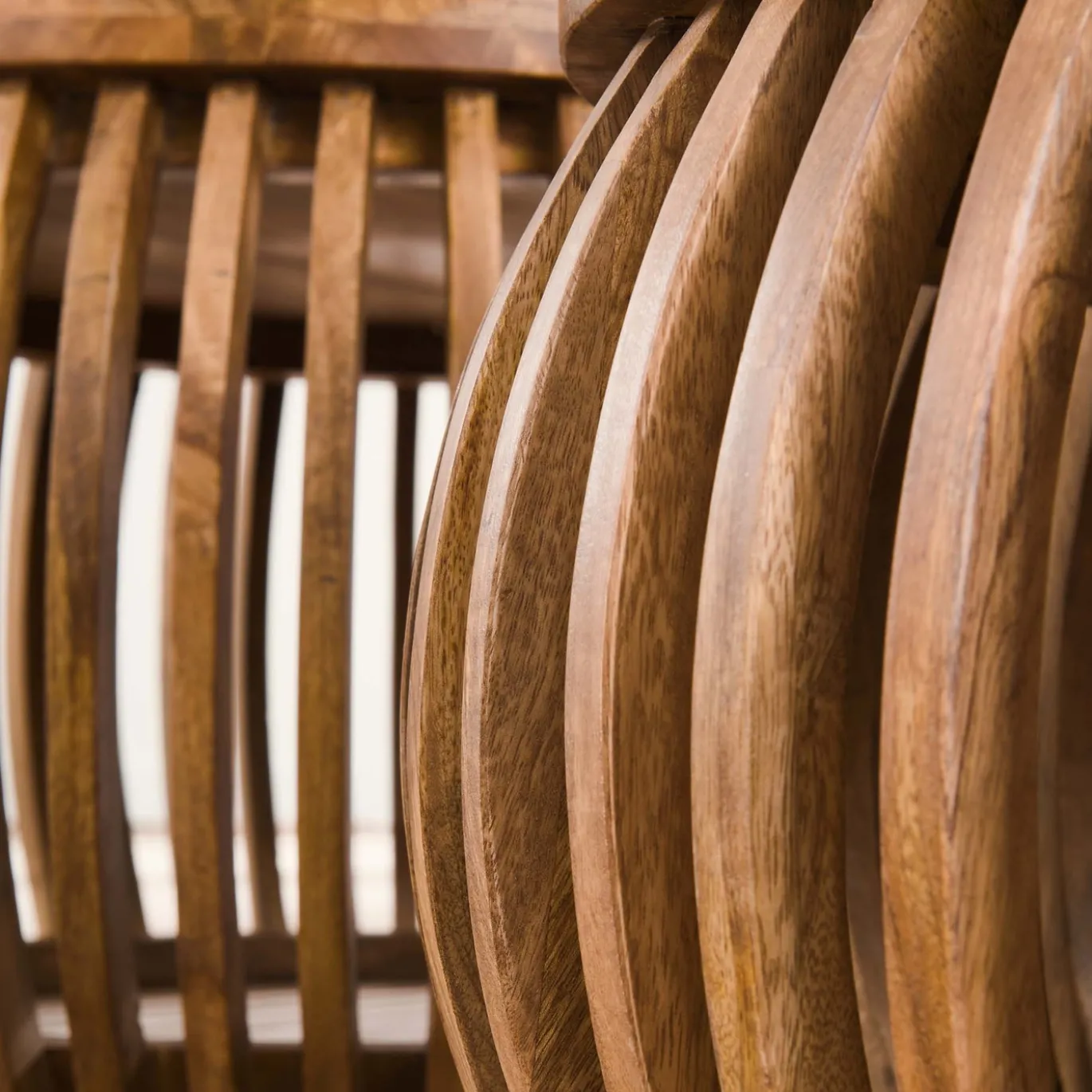Salontafel Tweak Curve Set van 2 Mangohout Ø80/Ø60