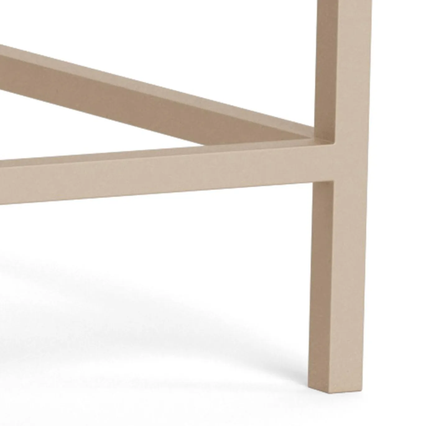 Salontafel Vayen Glas Transparant Set van 2 90cm - Giga Living