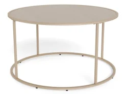 Salontafel Vayen Grijs Ø80cm - Giga Living