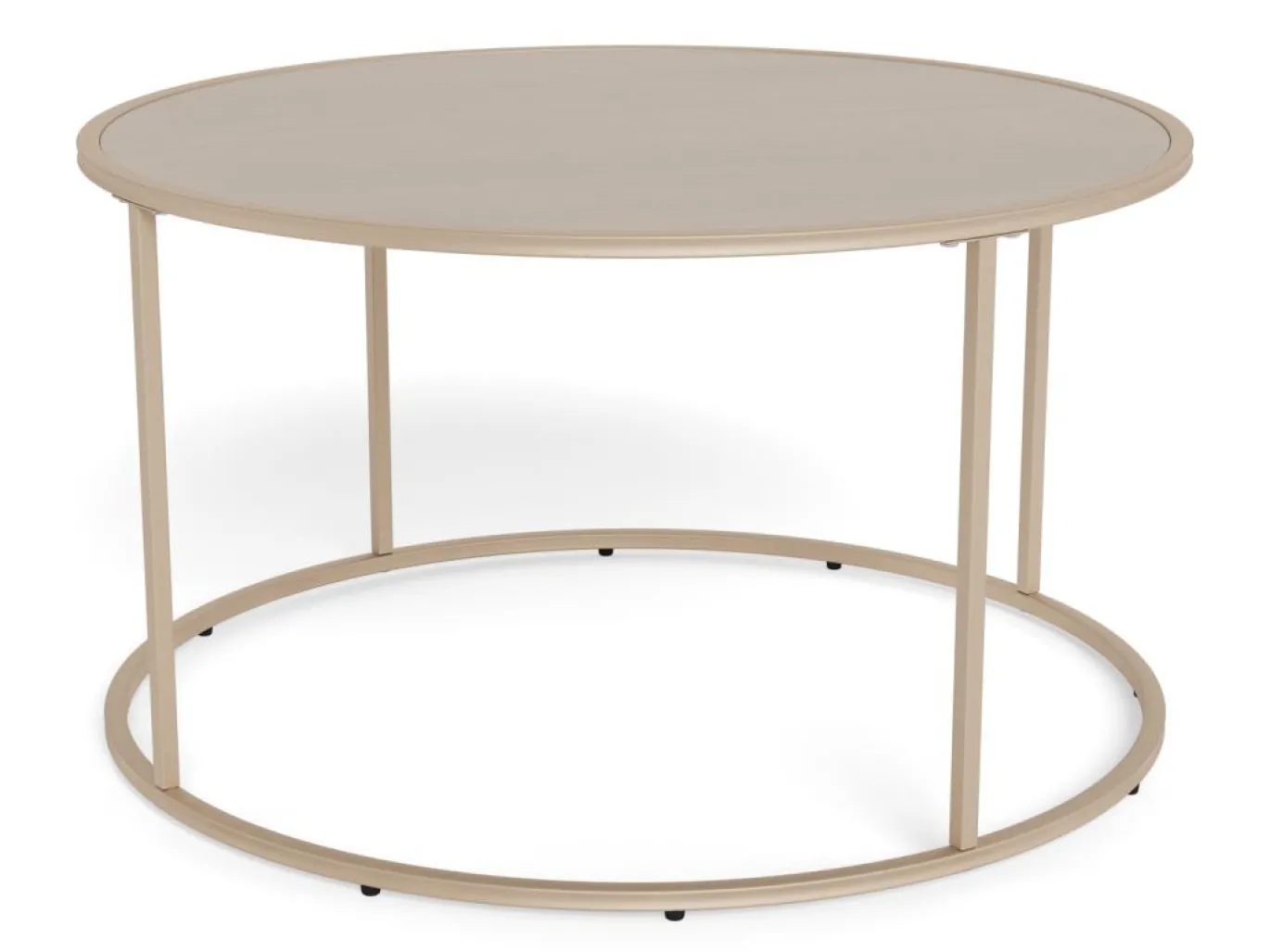 Salontafel Vayen Grijs Ø80cm - Giga Living