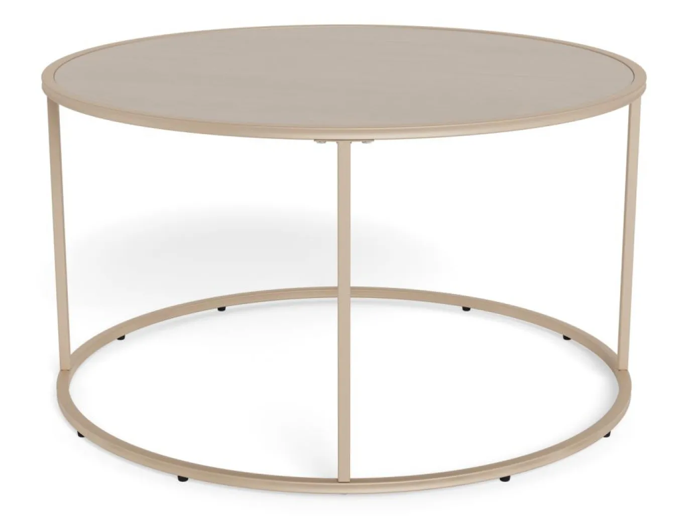 Salontafel Vayen Grijs Ø80cm - Giga Living