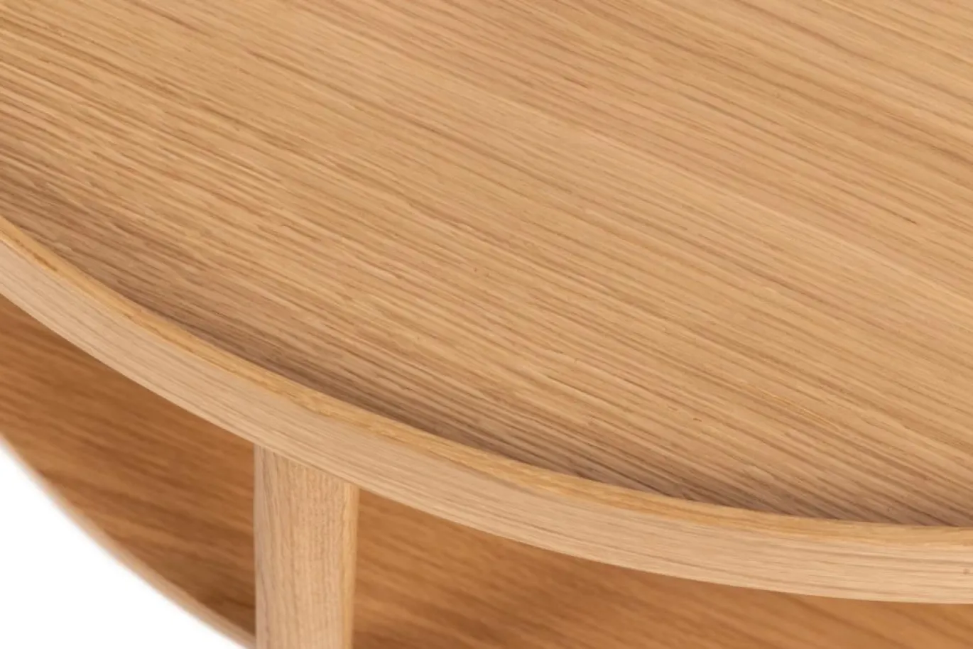 Salontafel Veerle Naturel Ø80x42cm Eiken - Giga Living