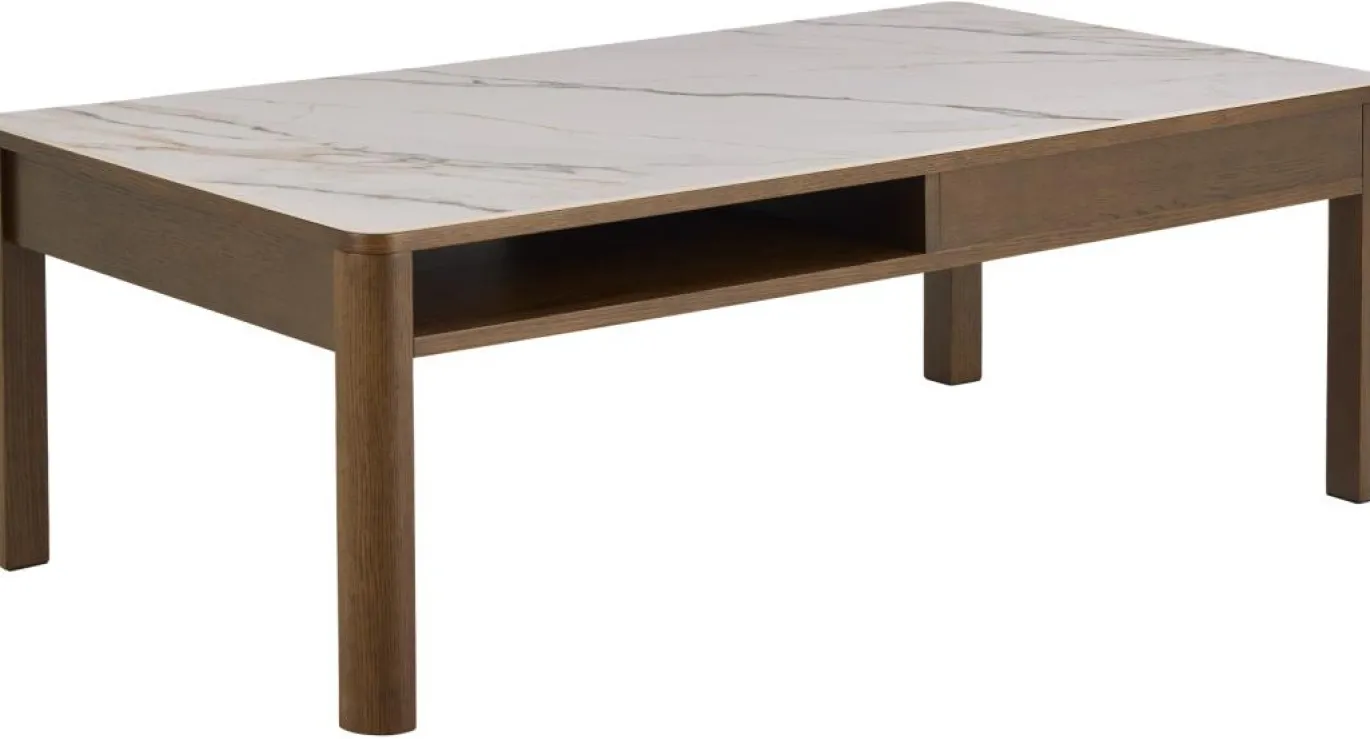 Salontafel Wilven Keramiek Cream Talvera 130cm - Giga Living