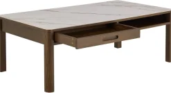 Salontafel Wilven Keramiek Cream Talvera 130cm - Giga Living