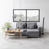Salontafel Wova Eikenfineer Wit 120cm - Giga Living