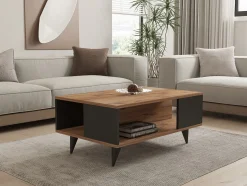 Salontafel Yuka Walnoot 90cm