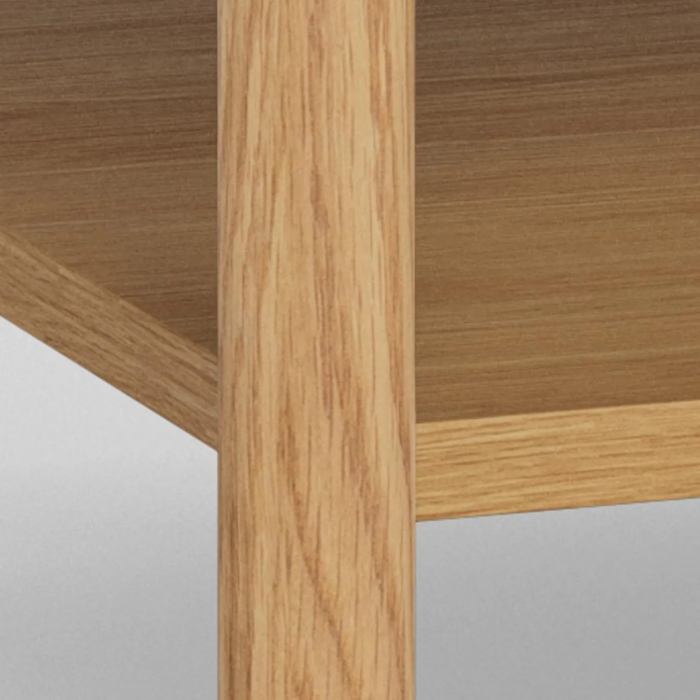 Salontafel Zane Eiken 90cm - Giga Living