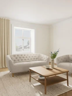 Salontafel Zane Eiken 90cm - Giga Living