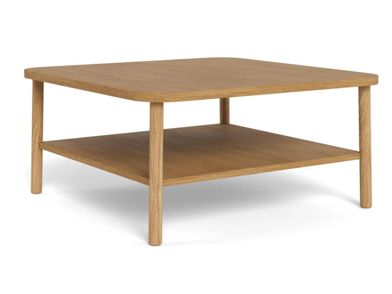 Salontafel Zane Eiken 90cm - Giga Living