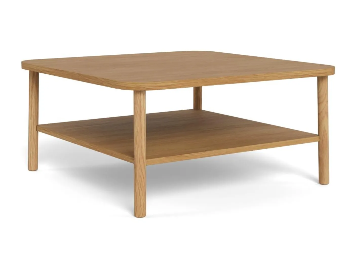 Salontafel Zane Eiken 90cm - Giga Living