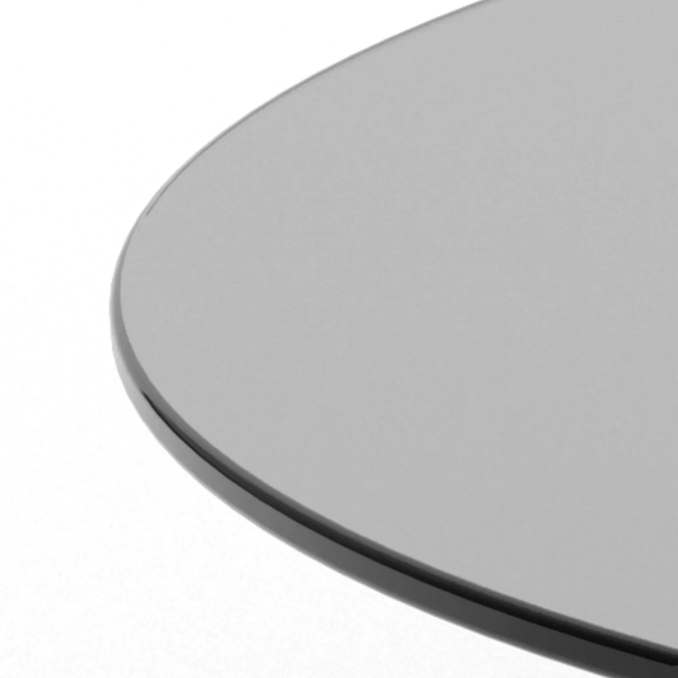 Salontafel Zelon Glas Smoke Ø80cm - Giga Living