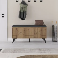 Schoenenbank Dune Naturel 107cm