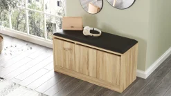 Schoenenbank Mardin PU-Leer Naturel