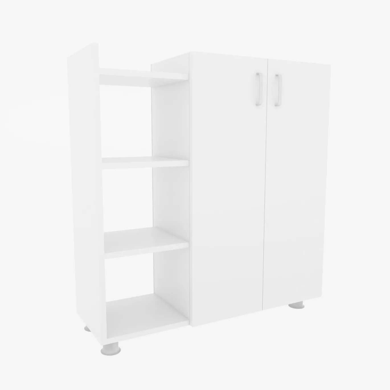 Schoenenkast Asus Wit