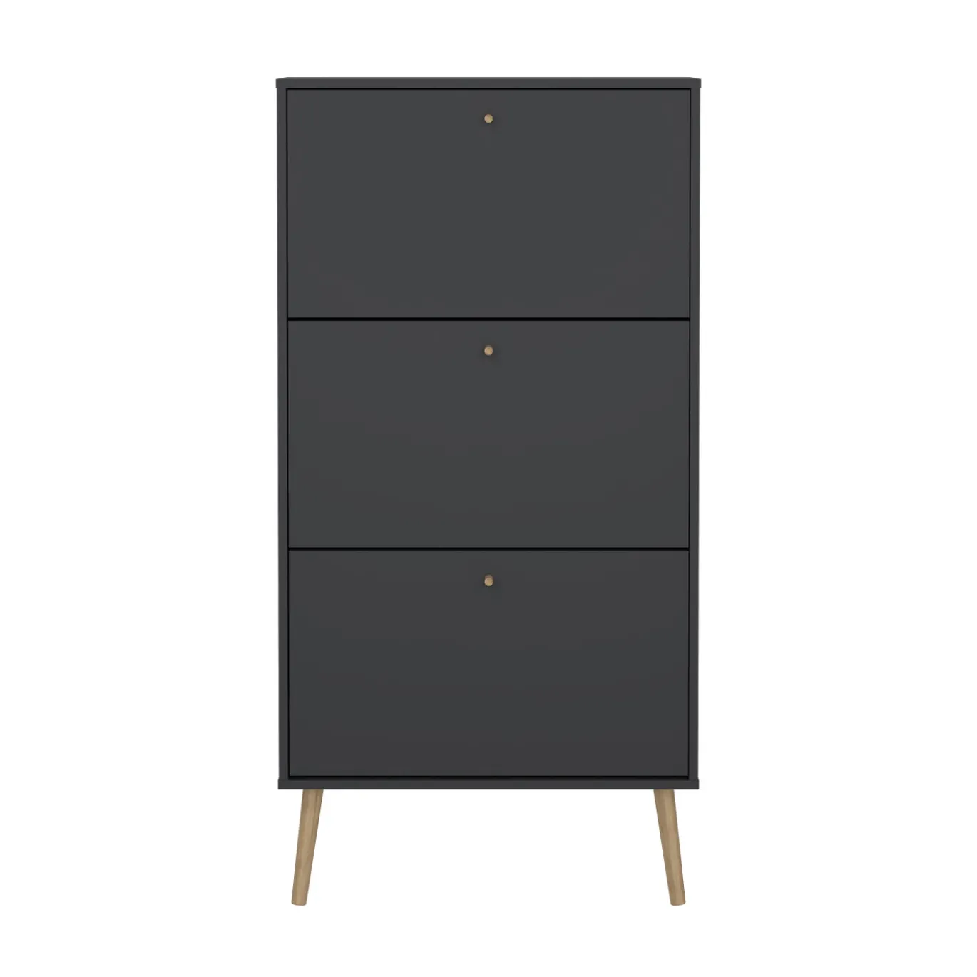 Schoenenkast Bodo Matgrijs - Giga Living