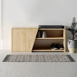 Schoenenkast Fiona Naturel