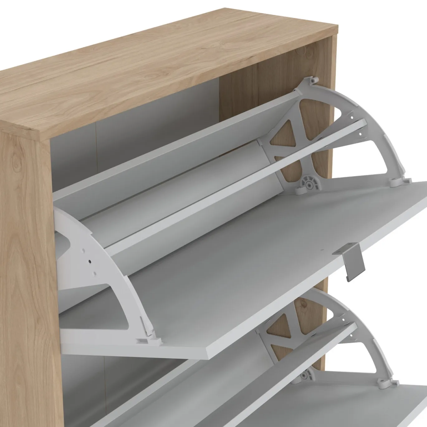 Schoenenkast Shoes Jackson Hickory - Giga Living