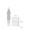 Schoenenkast Shoes 1 Laag Wit - Giga Living