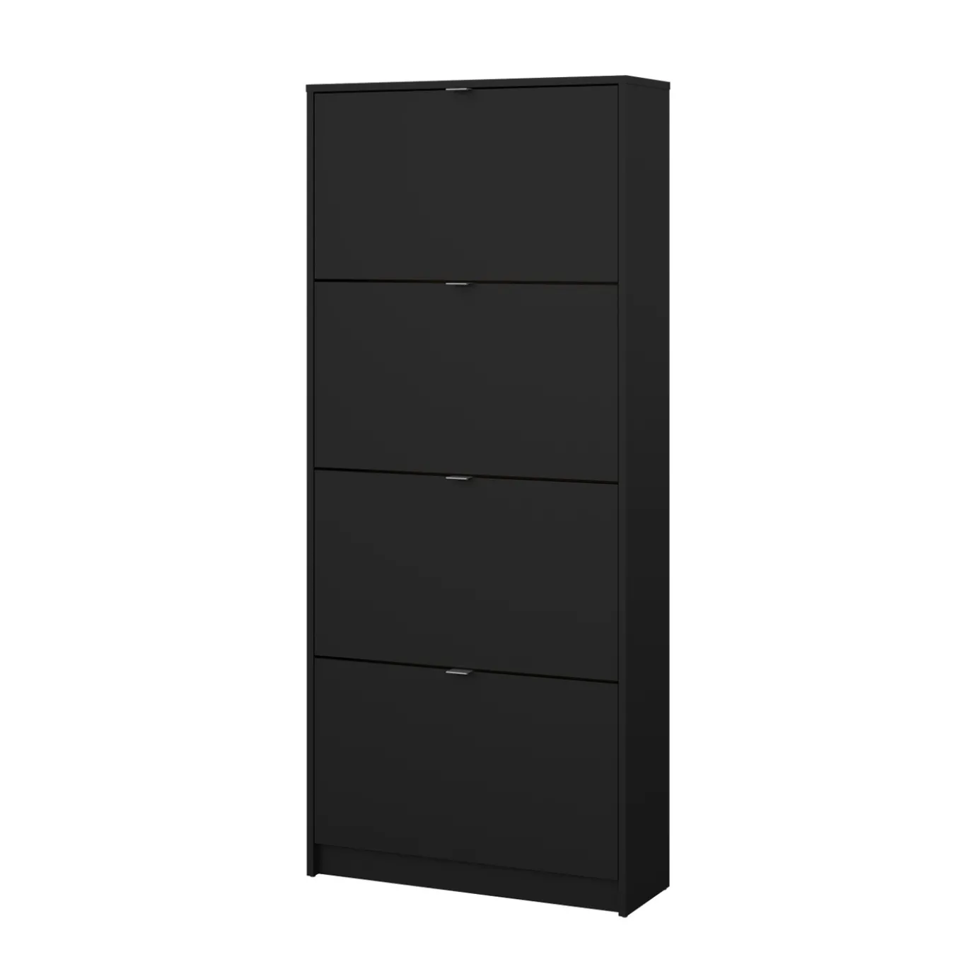 Schoenenkast Shoes Mat Zwart 4-vakken - Giga Living