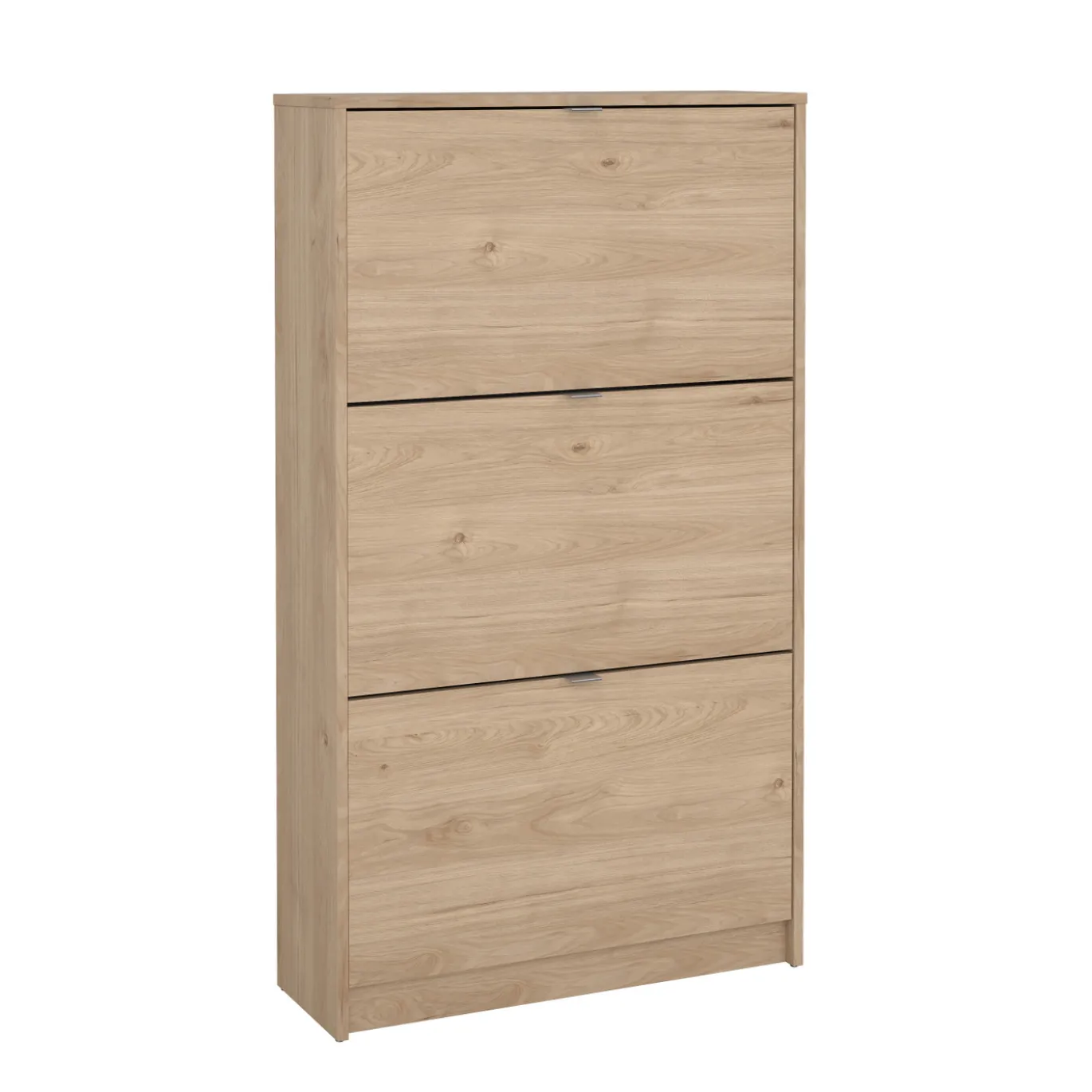 Schoenenkast Shoes 3 vakken + 2 Lagen Hickory - Giga Living
