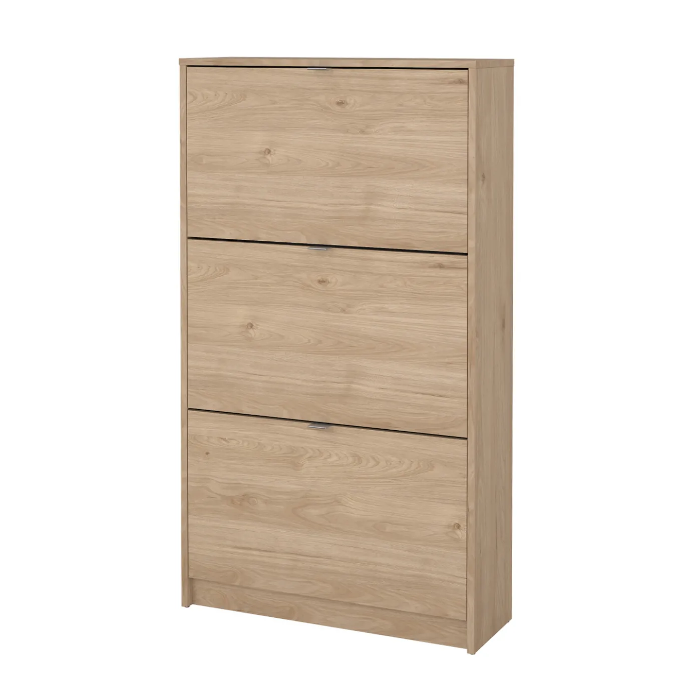 Schoenenkast Shoes 3 vakken + 2 Lagen Hickory - Giga Living