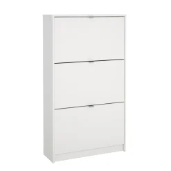 Schoenenkast Shoes Wit 3-vakken - Giga Living
