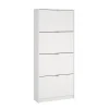 Schoenenkast Shoes Wit 4-vakken - Giga Living