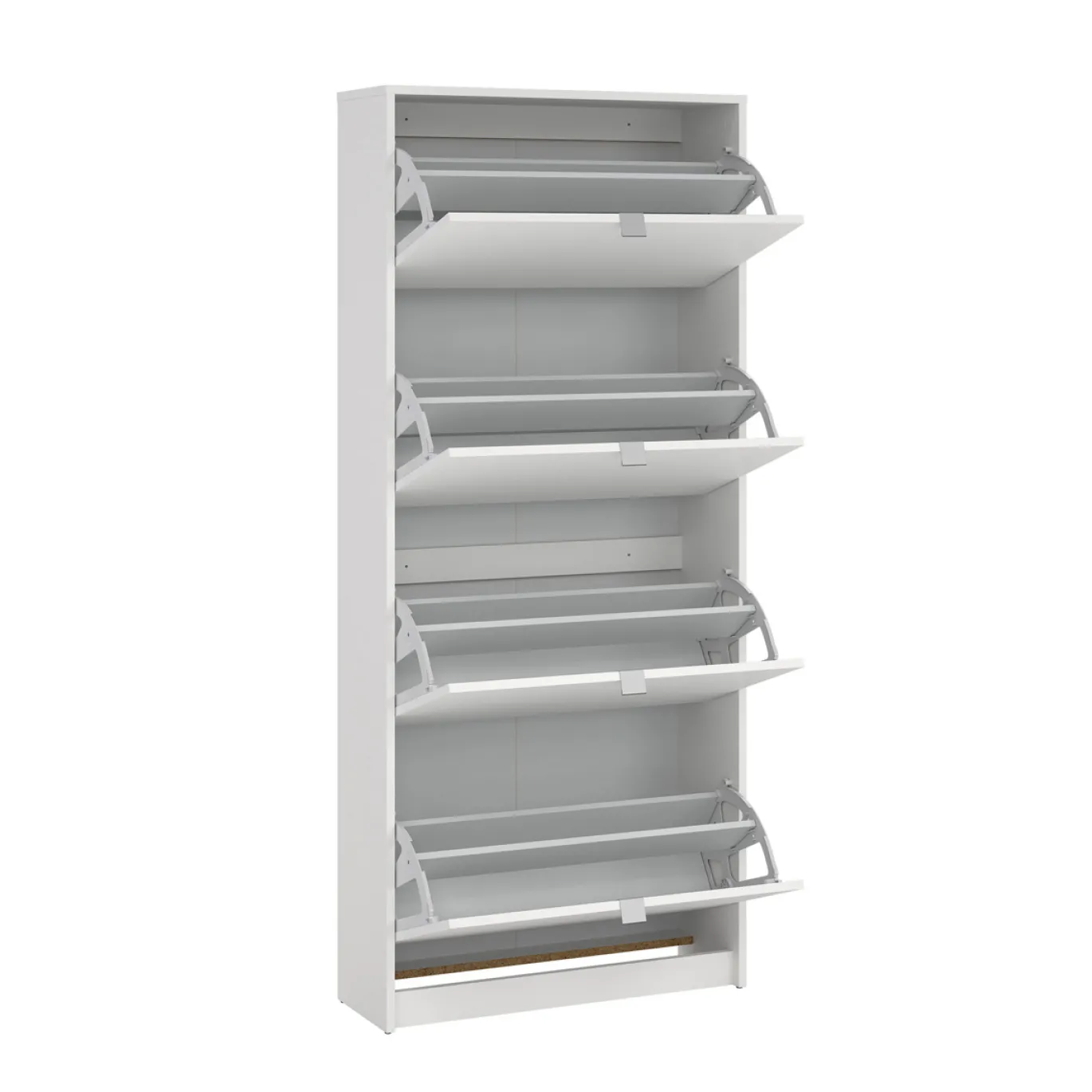 Schoenenkast Shoes Wit 4-vakken - Giga Living