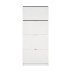 Schoenenkast Shoes Wit 4-vakken - Giga Living