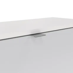 Schoenenkast Shoes Wit 4-vakken Met Spiegel - Giga Living