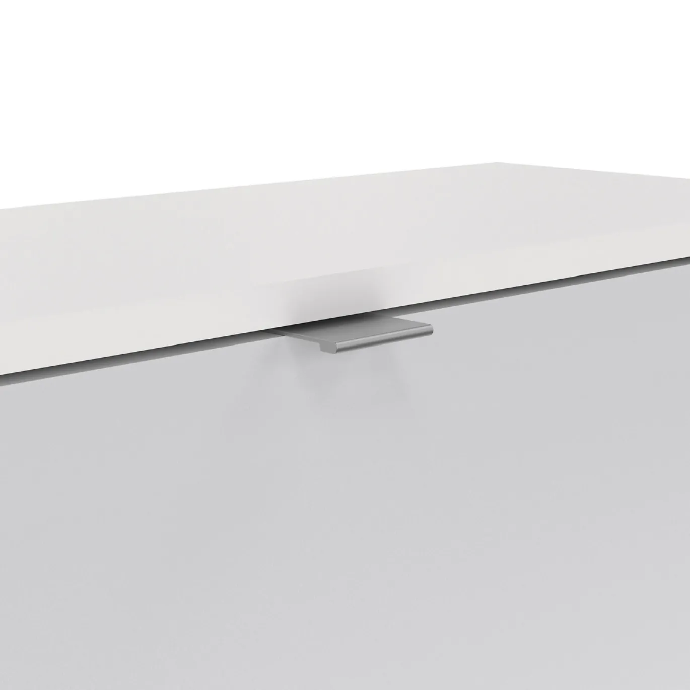 Schoenenkast Shoes Wit 4-vakken Met Spiegel - Giga Living