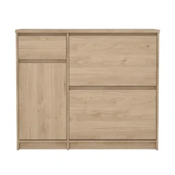 Schoenenkast Ylva Hickory - Giga Living